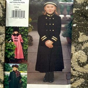 Girl’s Coat Pattern - Heirloom